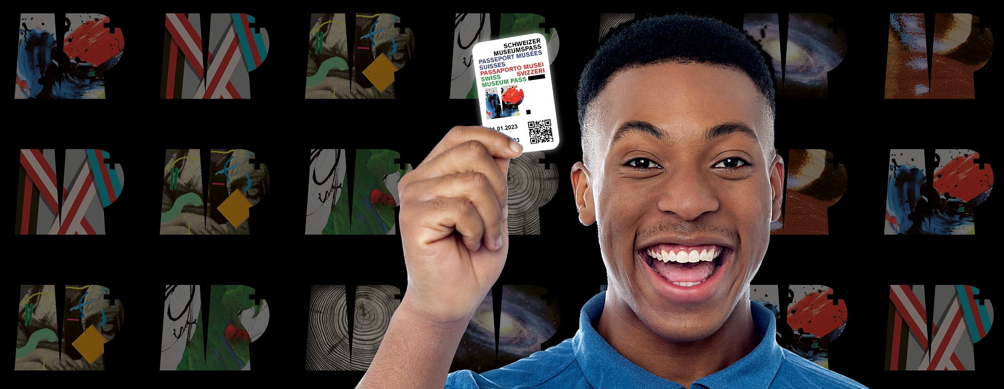 Banner MP mit Mann